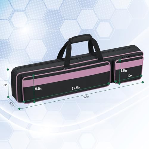 4x5 Soft Padded Pool Cue Case with Backpack Straps N826514