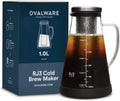 Airtight Cold Brew Iced Coffee Maker & Tea Infuser with Spout S229