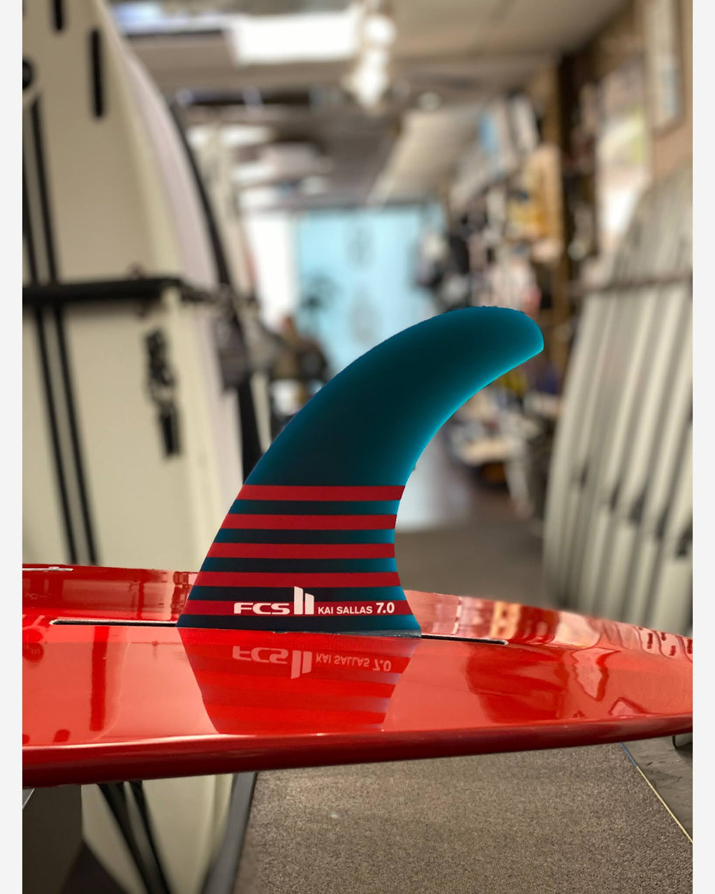 Navy Blue 7in Longboard Fin M41997