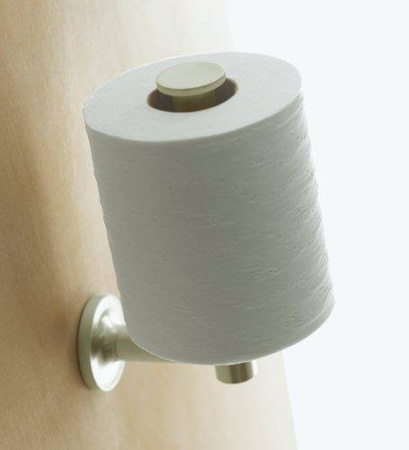 Vibrant Brushed Gold Vertical Toilet Tissue Holder C7775