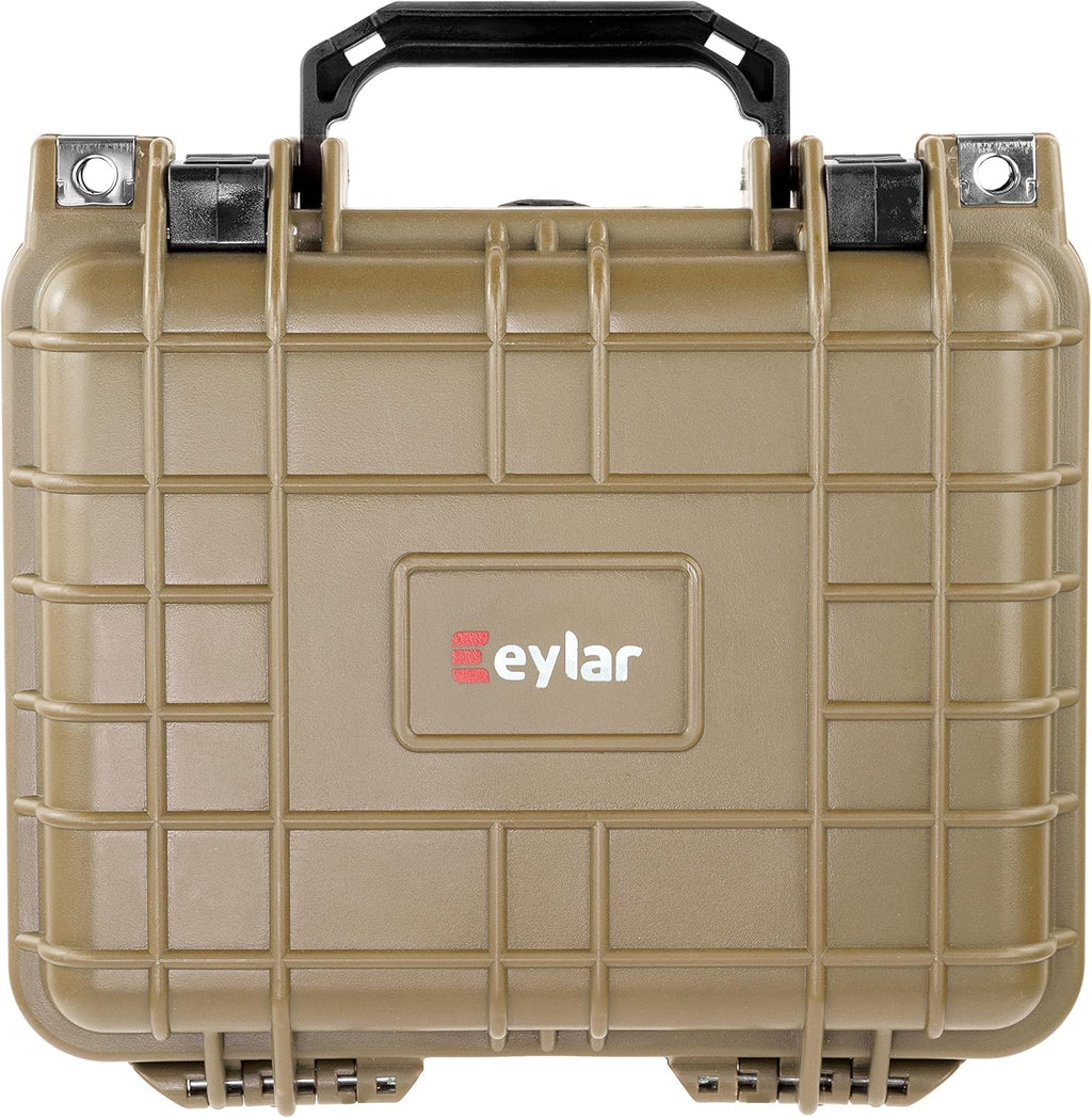 Small 10.62 Hard Camera Case Waterproof with Foam Pack of 2 A821