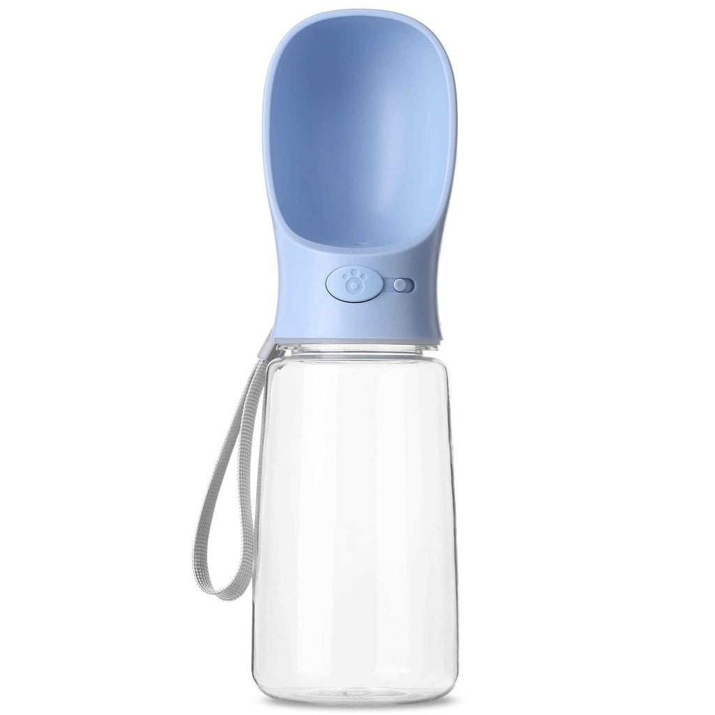 Blue 19oz Portable Dog Water Bottle Q9757