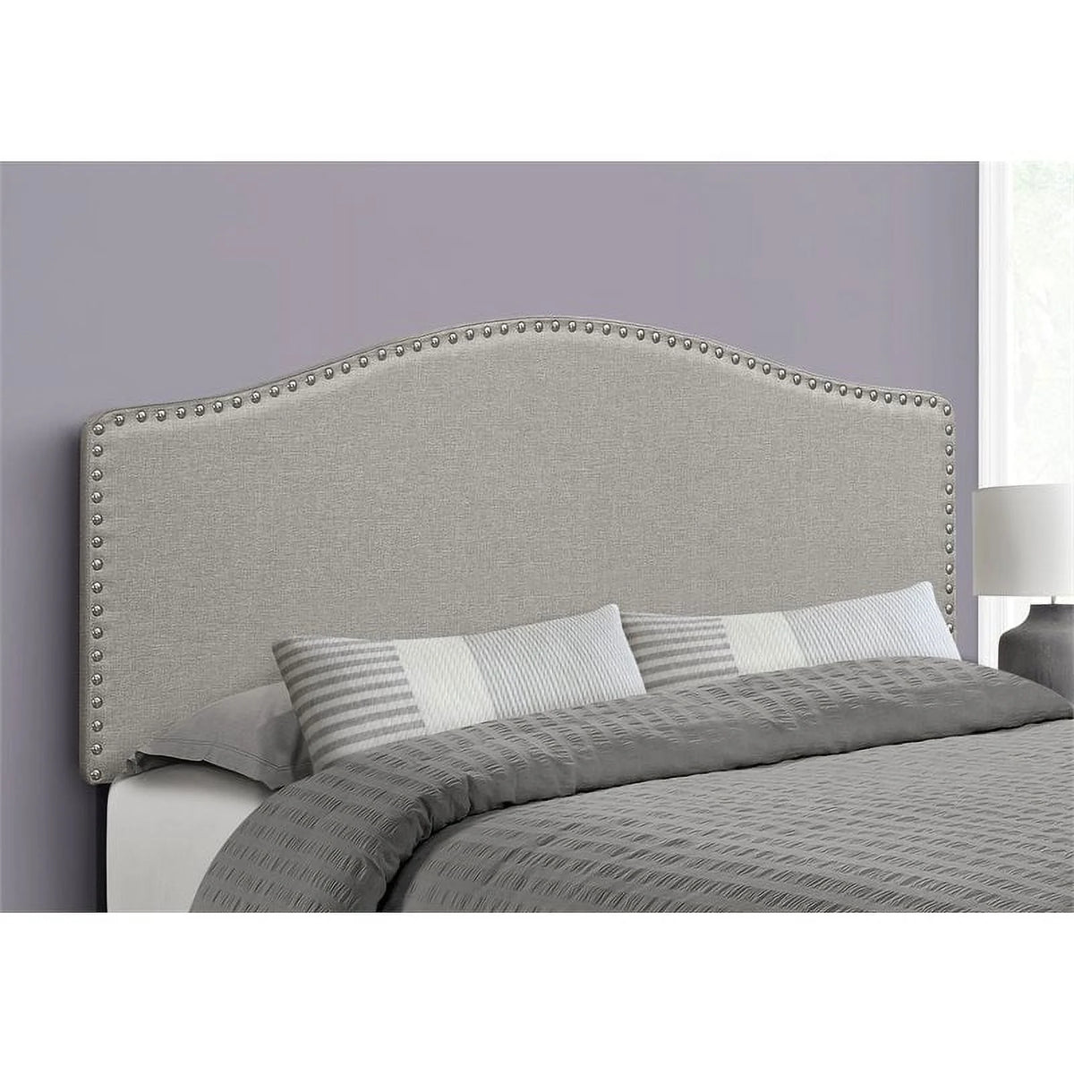 Queen Size Upholstered Bed Headboard L6856