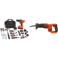 20-Volt Max Lithium-Ion Drill and Project Kit with Reciprocating Saw Z627