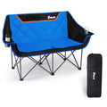 Oversized 2 Person Folding Camping Chair with Padded Seats O328110