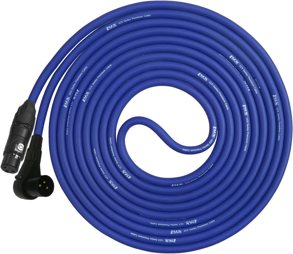 100 Feet XLR Microphone Cable Balanced Male to Female 3 Pin Mic Cord Green Pack of 2 D1615