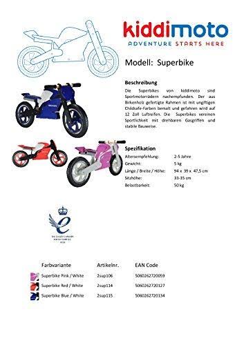 Red/White Balance Bike K84341