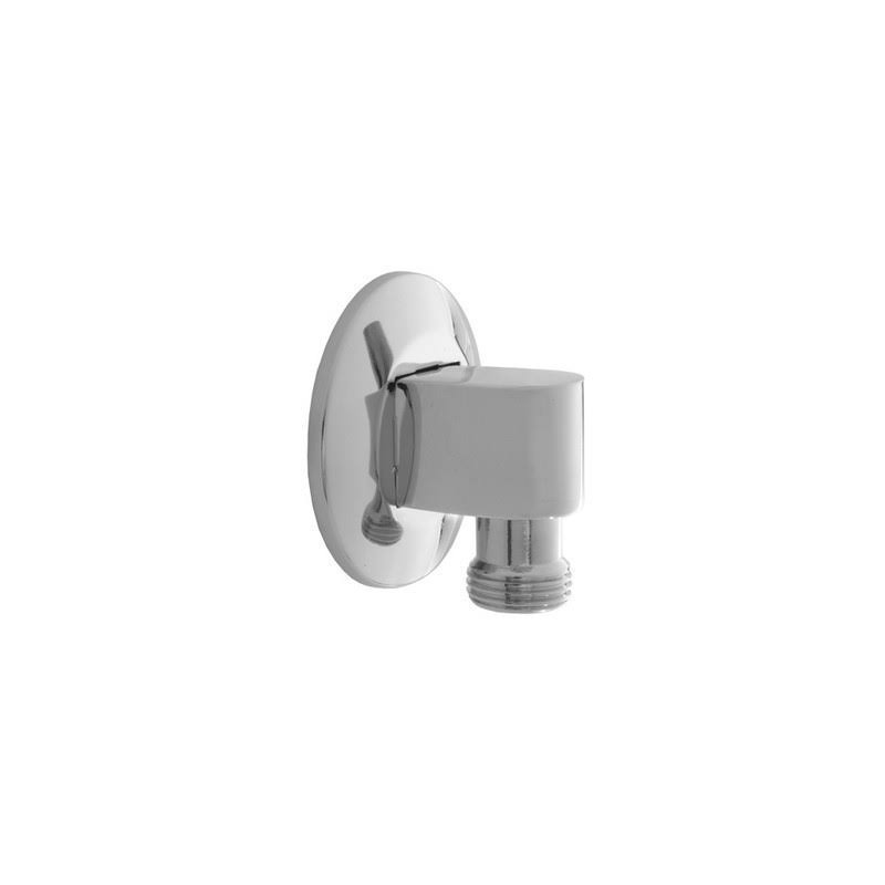 Satin Copper 90 Degree Water Supply Elbow with Escutcheon M895303