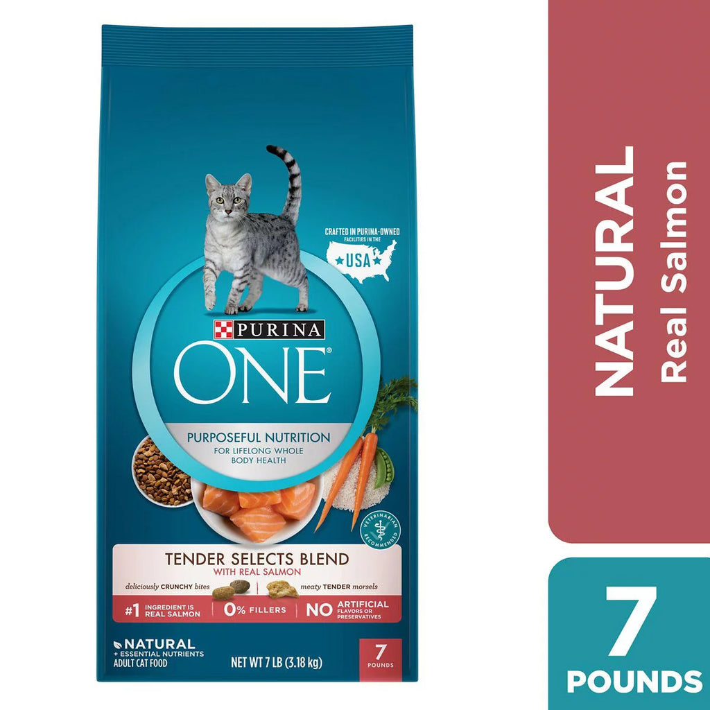 Salmon Dry Cat Food 7 lb. Bag J131702