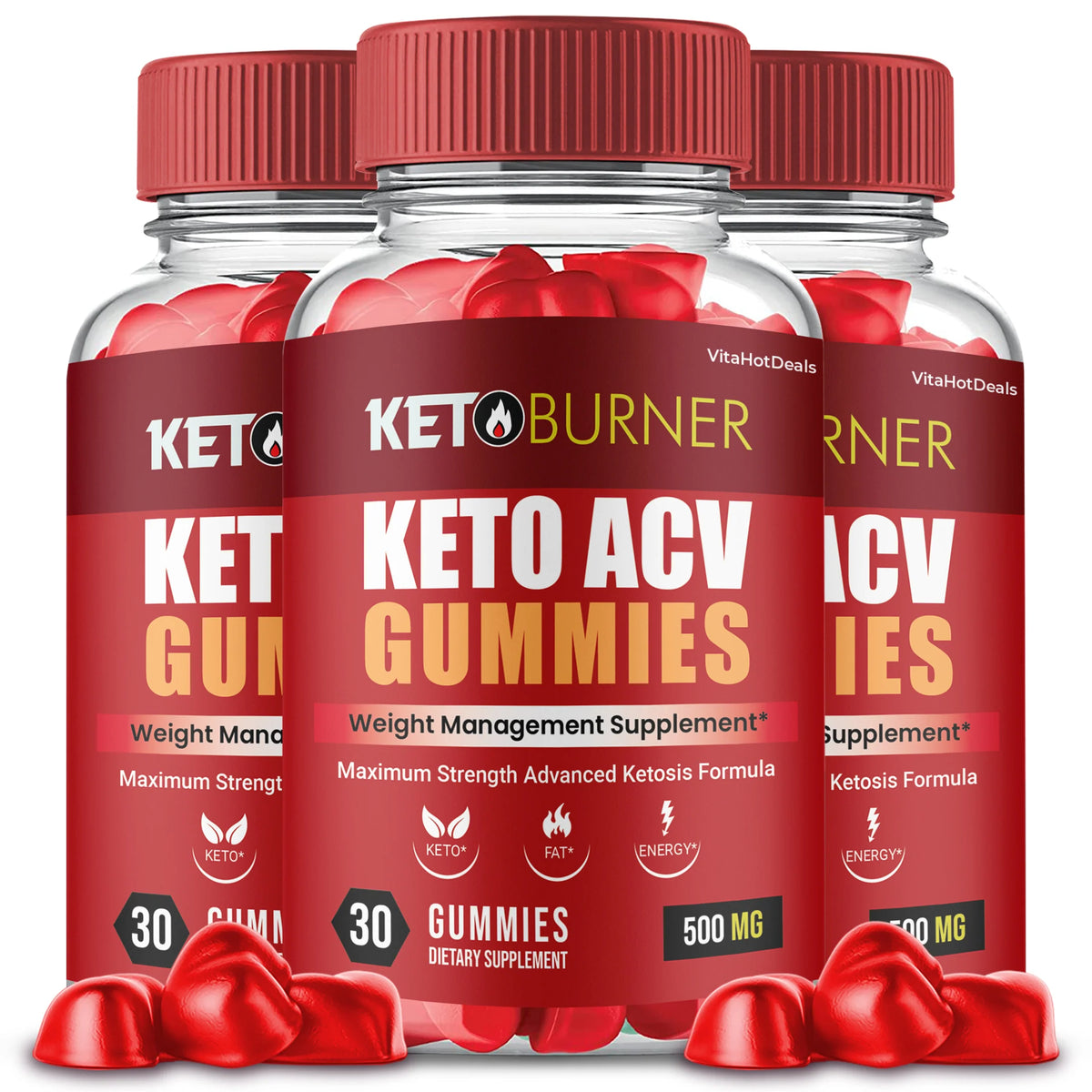 Keto Burner ACV Gummies 3 Pack R659116