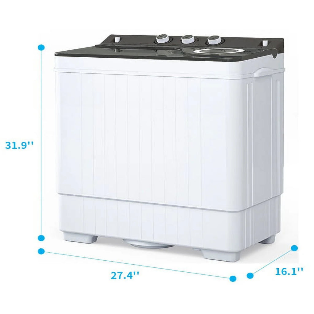 Portable 26lbs Washing Machine with Drain Pump Y43331
