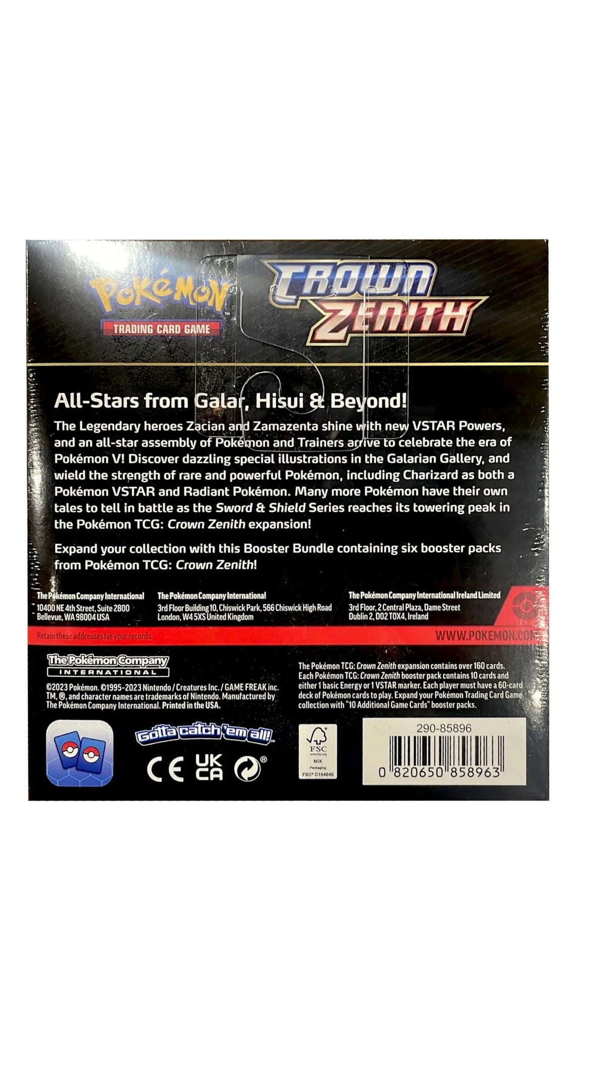 Trading Card Games 6 Booster Packs X144