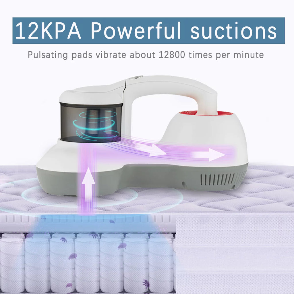 12KPa Handheld UV Bed Vacuum Cleaner R610