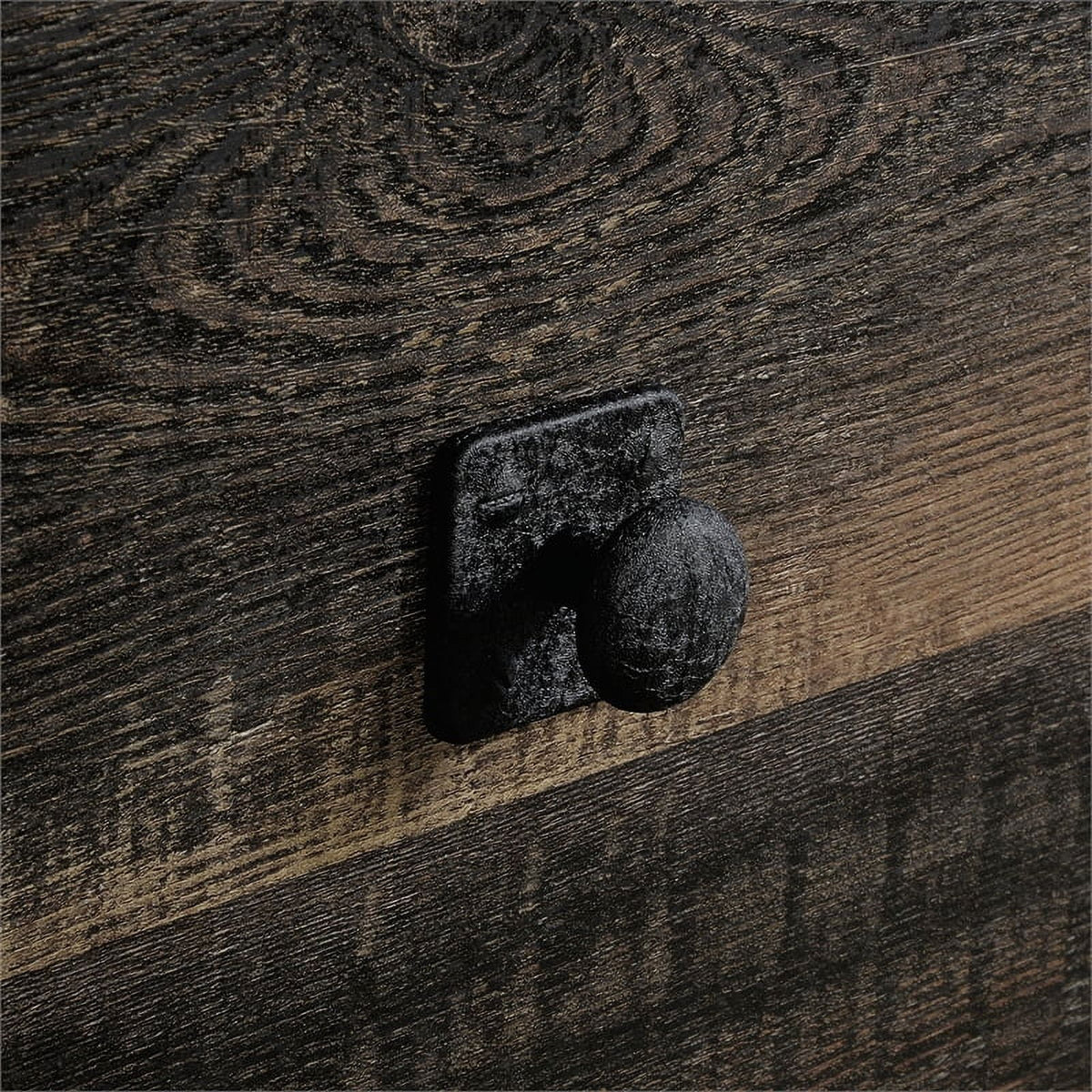 Carbon Oak Engineered Wood Metal Lateral File Y868