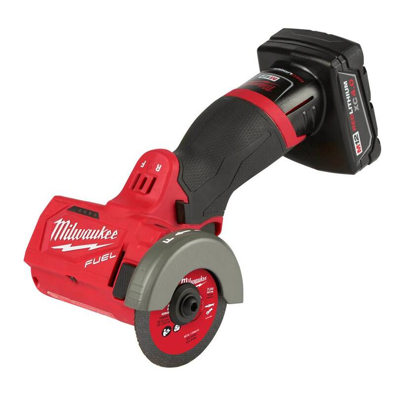 12V Cordless Cut Off Saw Kit with Battery Charger and Blades M68925