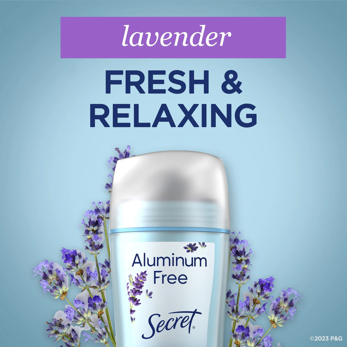 Aluminum Free Lavender Deodorant 2.4 oz K232