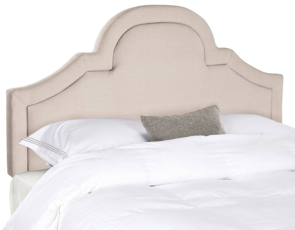 Arched Headboard Taupe King I49712