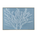 Coral Framed Canvas Wall Art 27.5" x 39.5" D48078