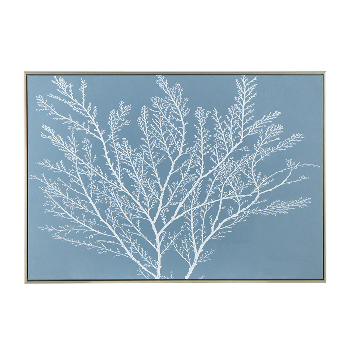 Coral Framed Canvas Wall Art 27.5" x 39.5" D48078