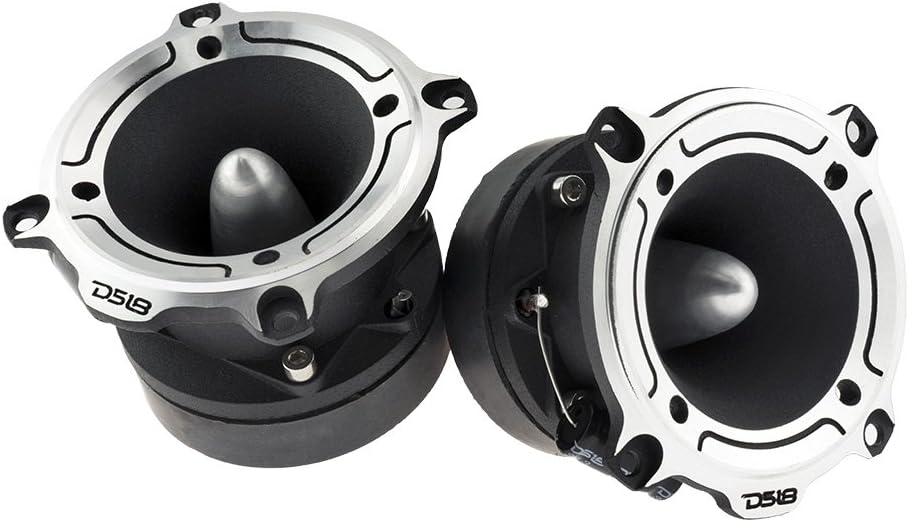 1.4" Aluminum Frame Super Tweeter 300W Max 4 Ohms Pack of 2 C125