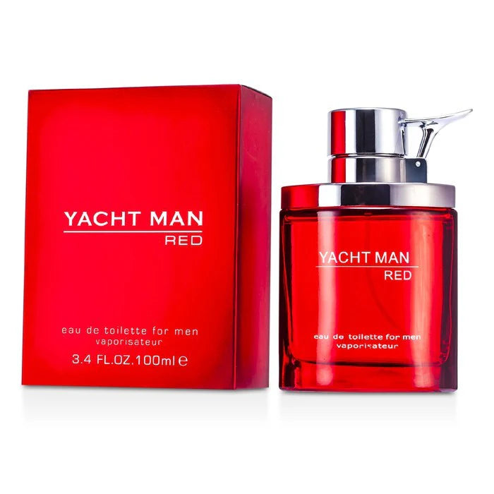 Yacht Red Eau De Toilette Spray 100ml/3.4oz O649