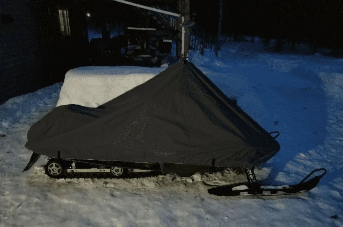 200 Denier All Black Snowmobile Cover G73283