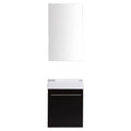Espresso Modern Vanity Cabinet R300576
