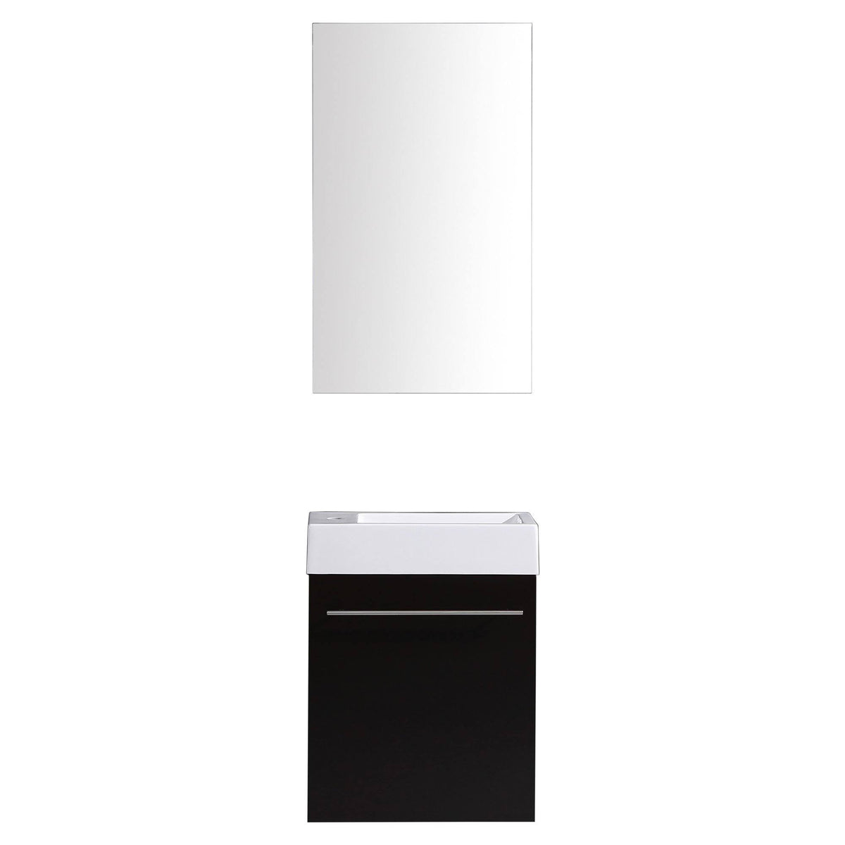 Espresso Modern Vanity Cabinet R300576