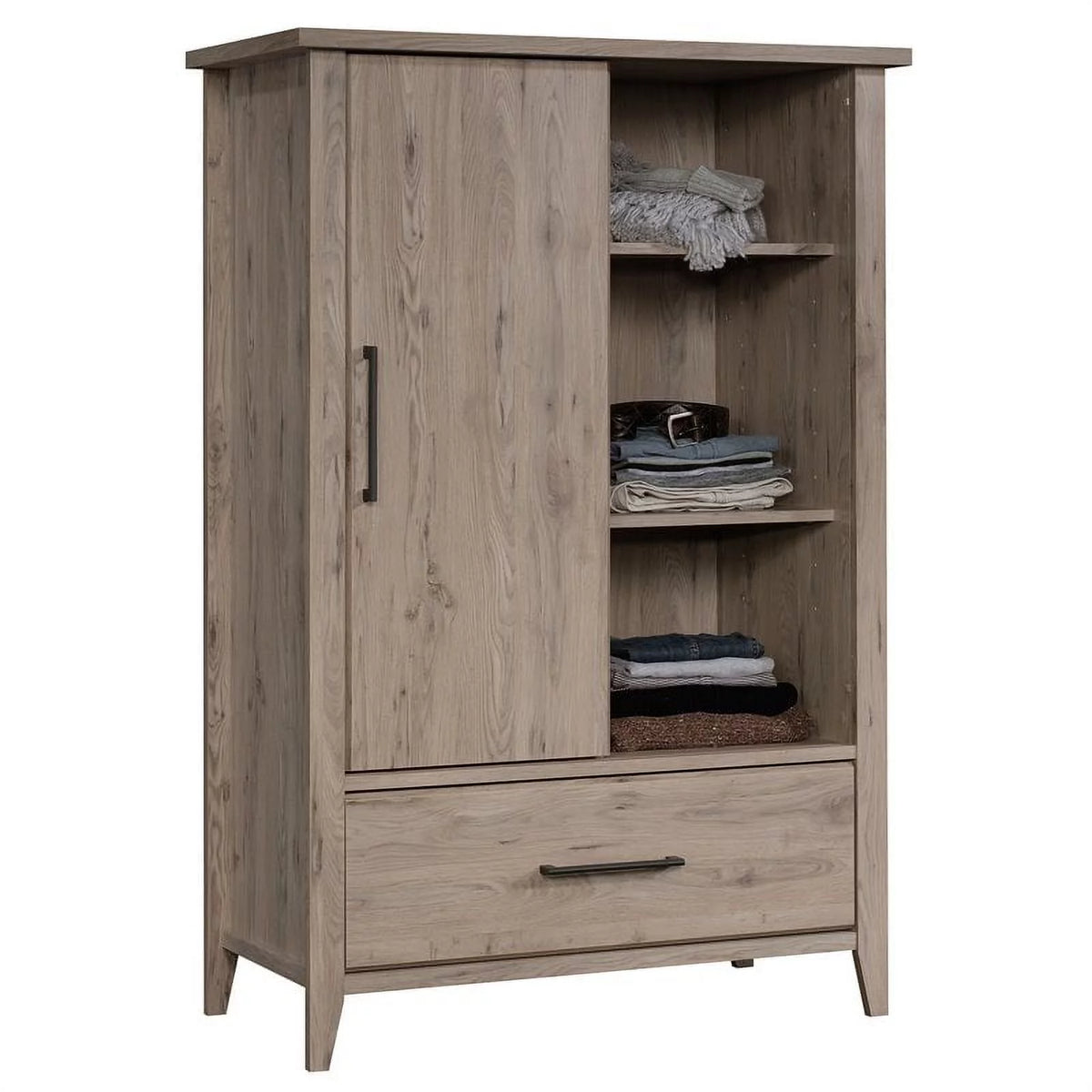 Wood Bedroom Armoire D6900