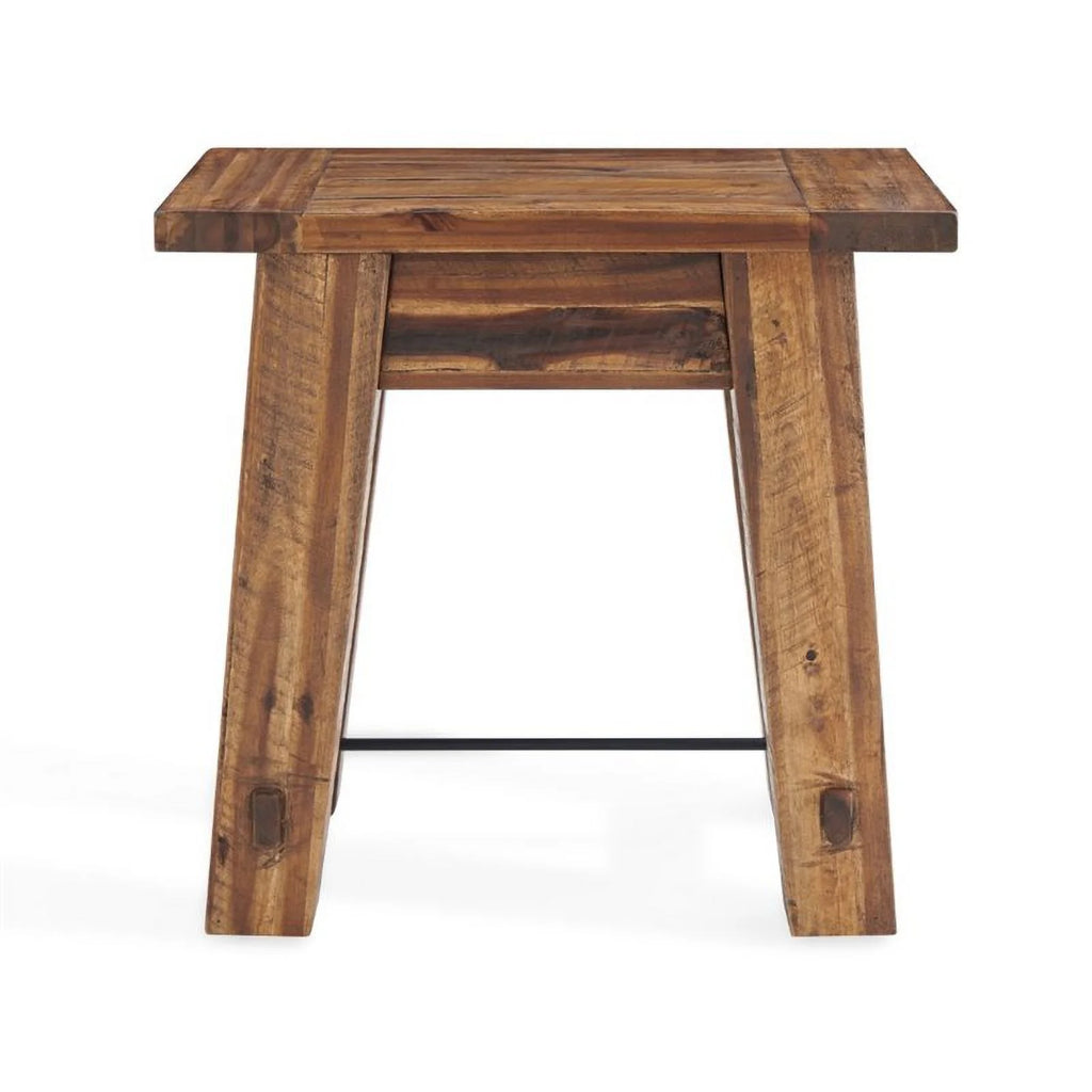 Industrial Wood End Table H49174