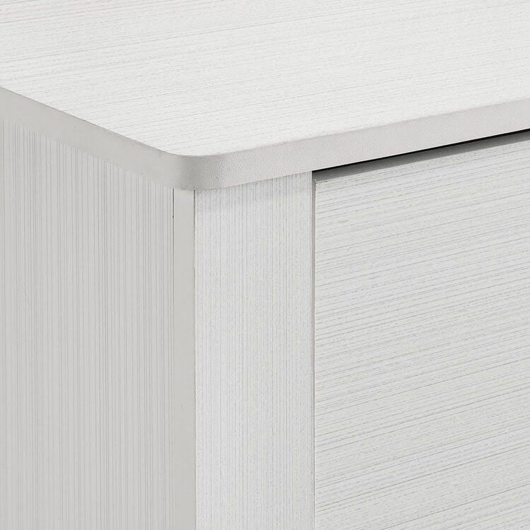 White 4-Drawer Chest D1127