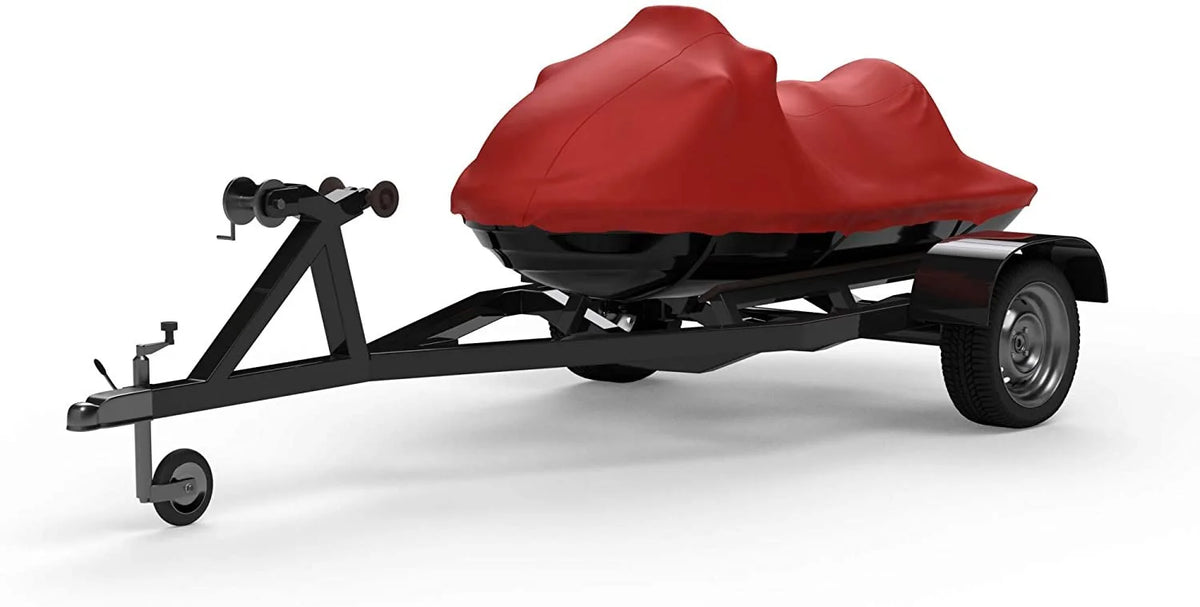 RED Trailerable Jet Ski Cover with Storage Bag P933
