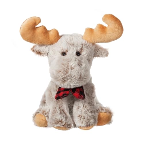 Gray Moose Plush Stuffed Animal H313