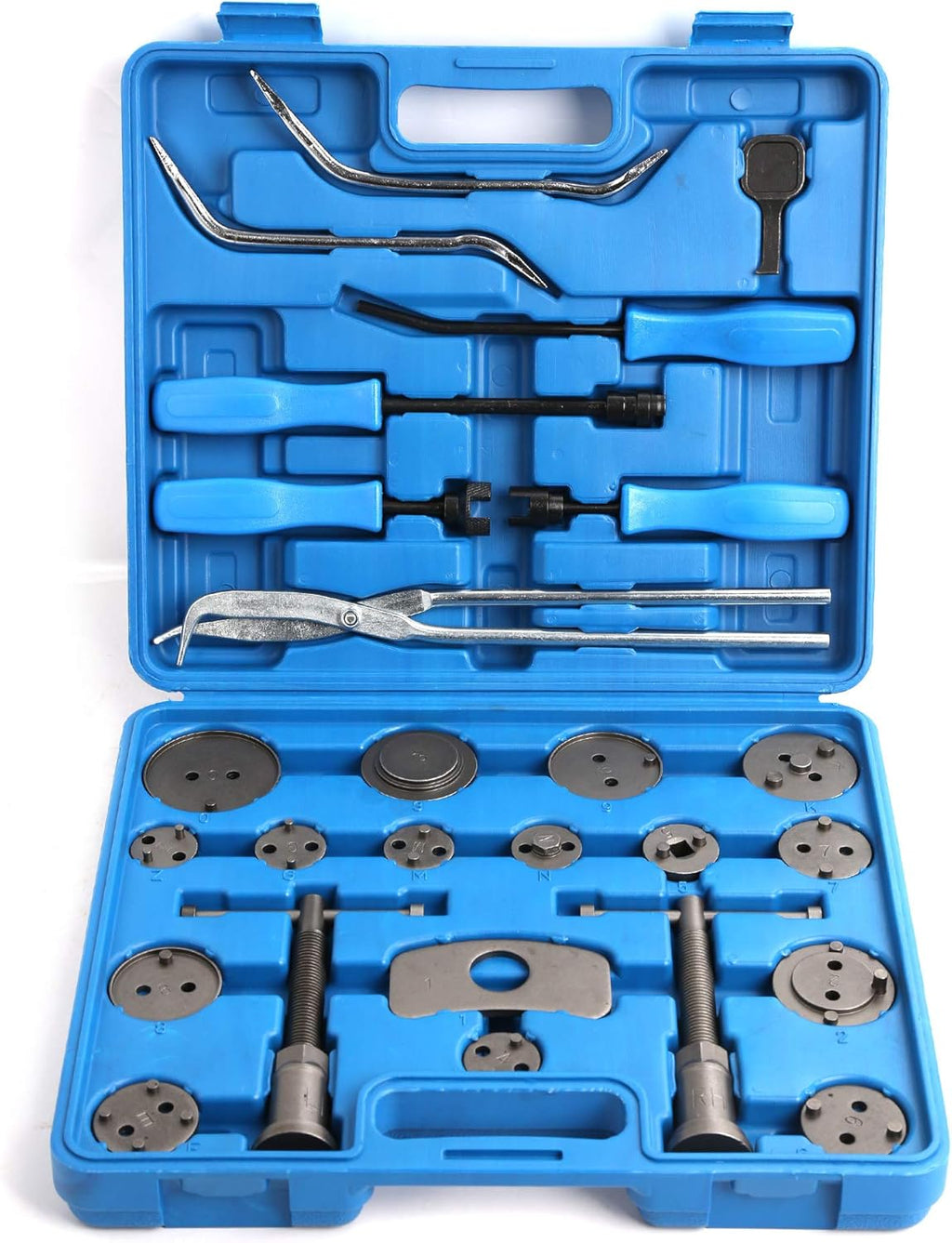 18pc Brake Caliper Tool Set & 8 Pc Drum Brake Tool Kit Y18790