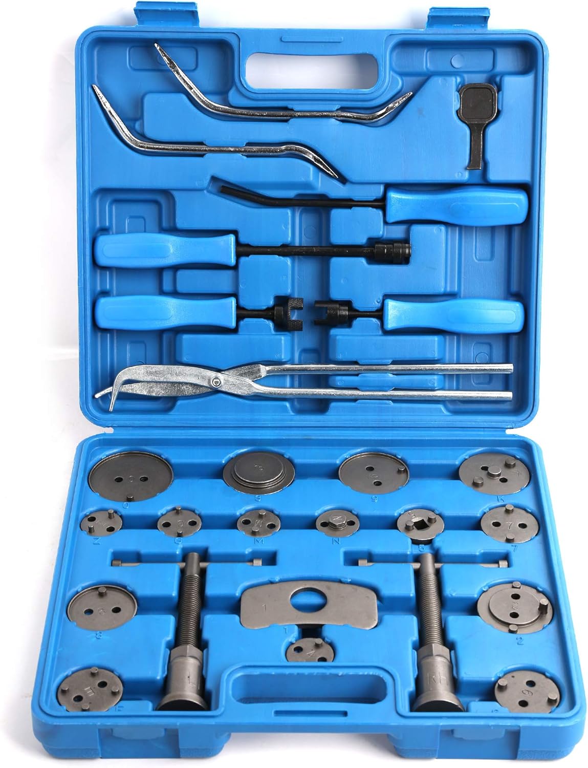 18pc Brake Caliper Tool Set & 8 Pc Drum Brake Tool Kit Y18790