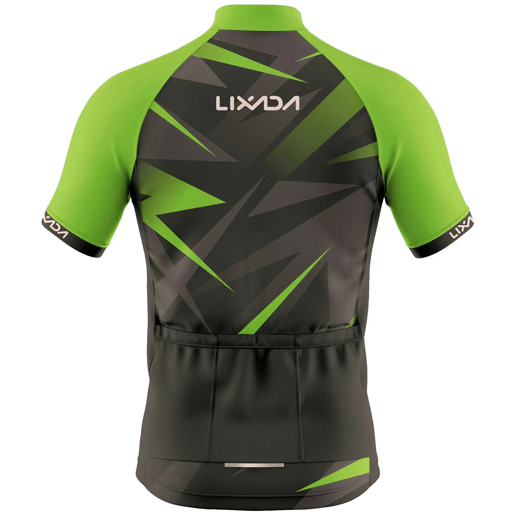 Breathable Cycling Jersey Short Sleeve Bike Shirt Padded Shorts MTB Suit Z482
