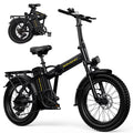Foldable 20" Fat Tire Electric Bike with 750W Motor Y11482