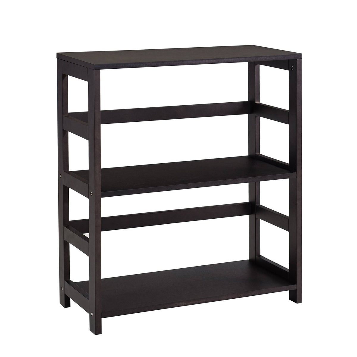 Black 25 in. Storage Bookcase F6794
