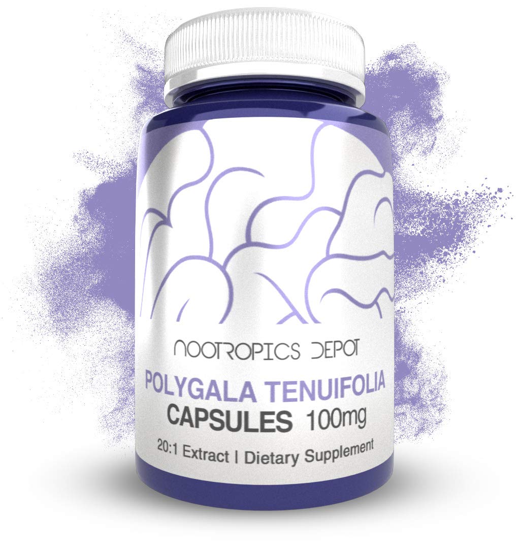 Polygala tenuifolia 100mg 180 Count 20:1 Extract Capsules B294511