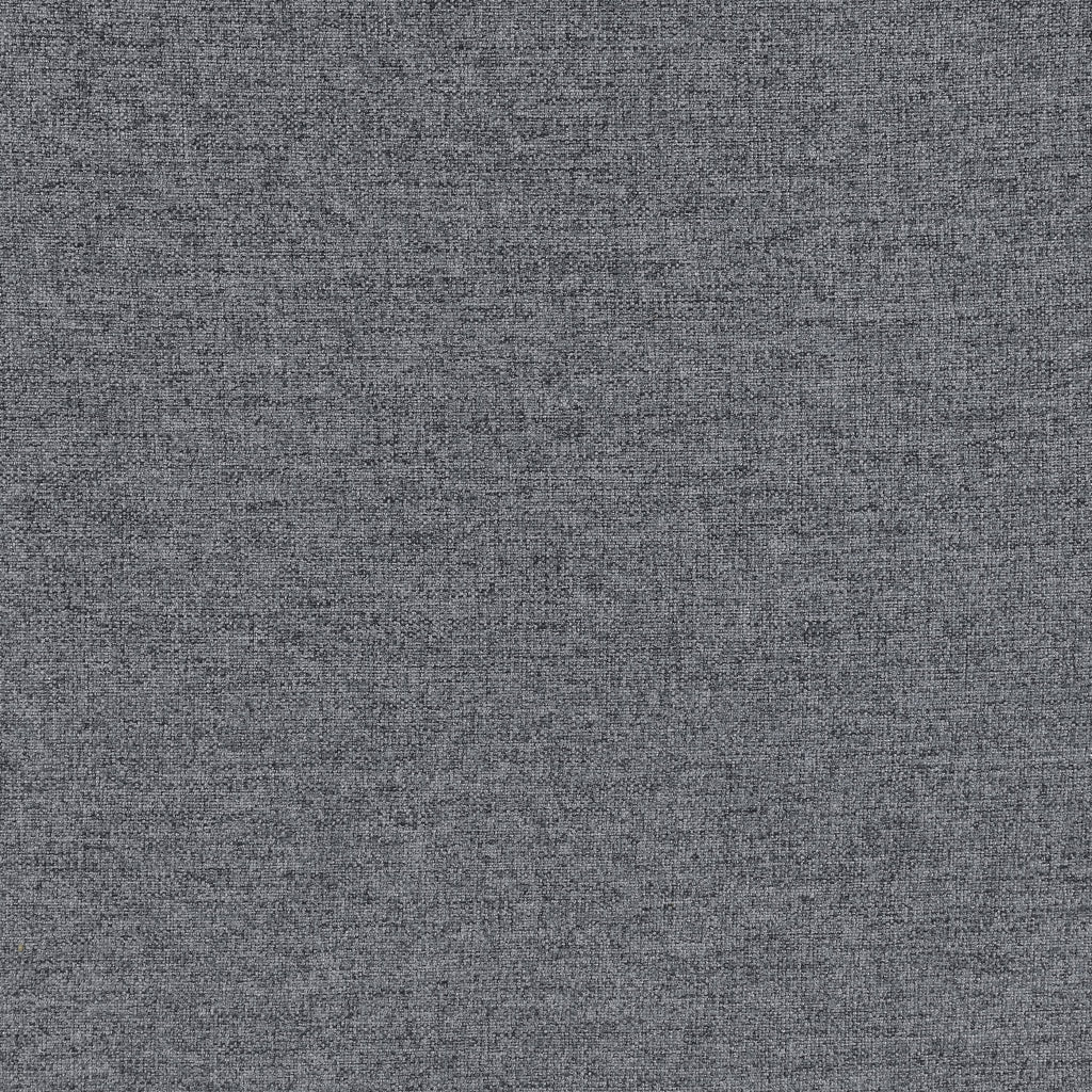 Padded Armless Accent Chair with Ottoman - Grey S602339