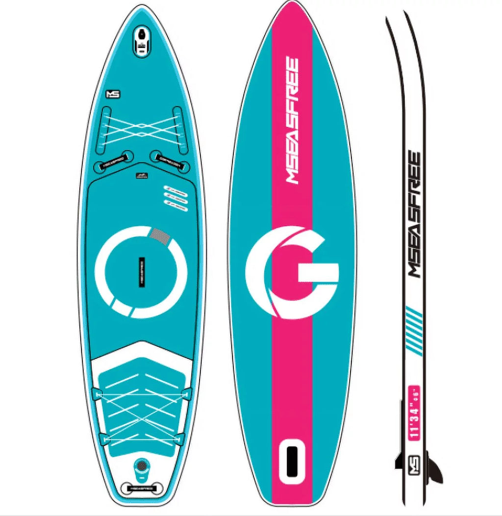 Inflatable Stand Up Paddle Board 11'x34x15 Lightweight PVC B337649