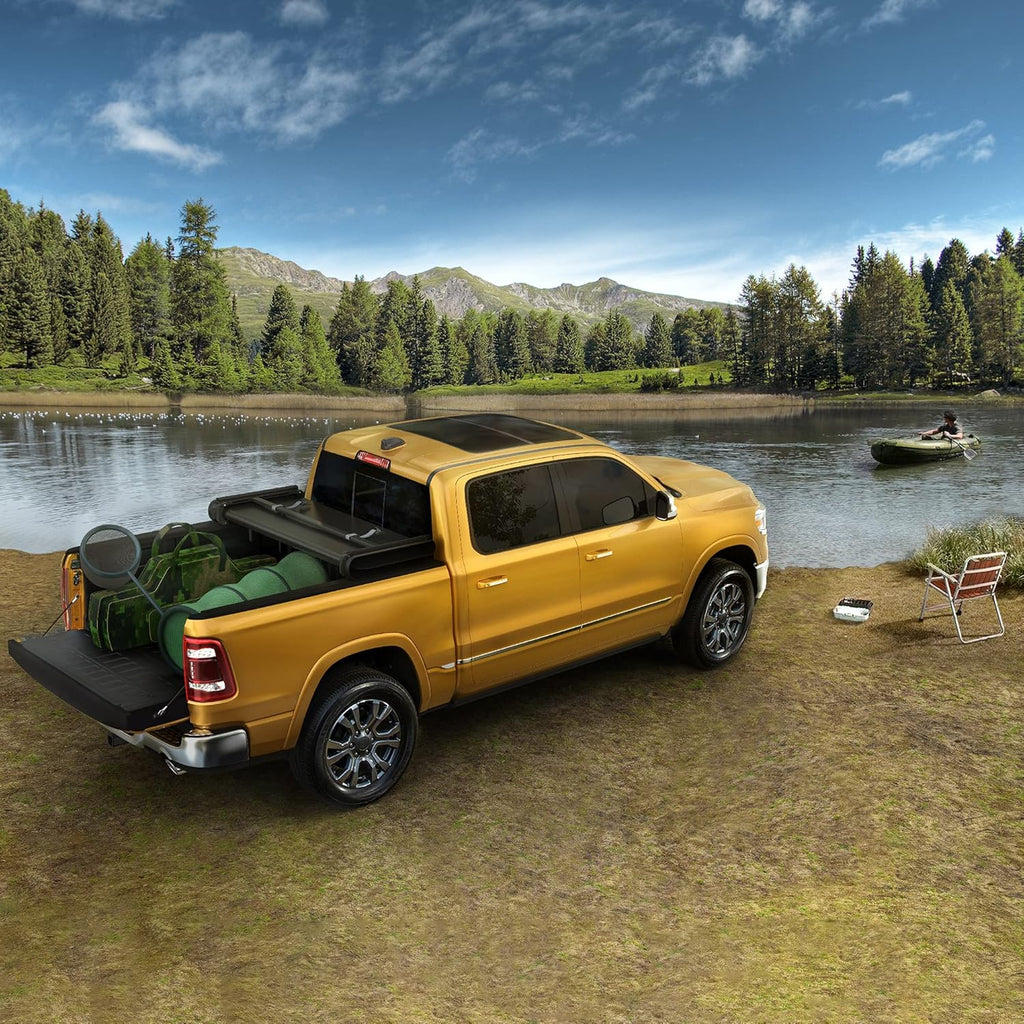 Soft Tri-Fold Truck Bed Tonneau Cover Y46049