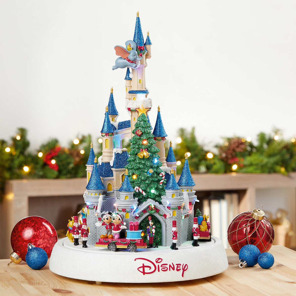 Disney Animated Christmas Castle Parade with LED Lights & Sounds J73825