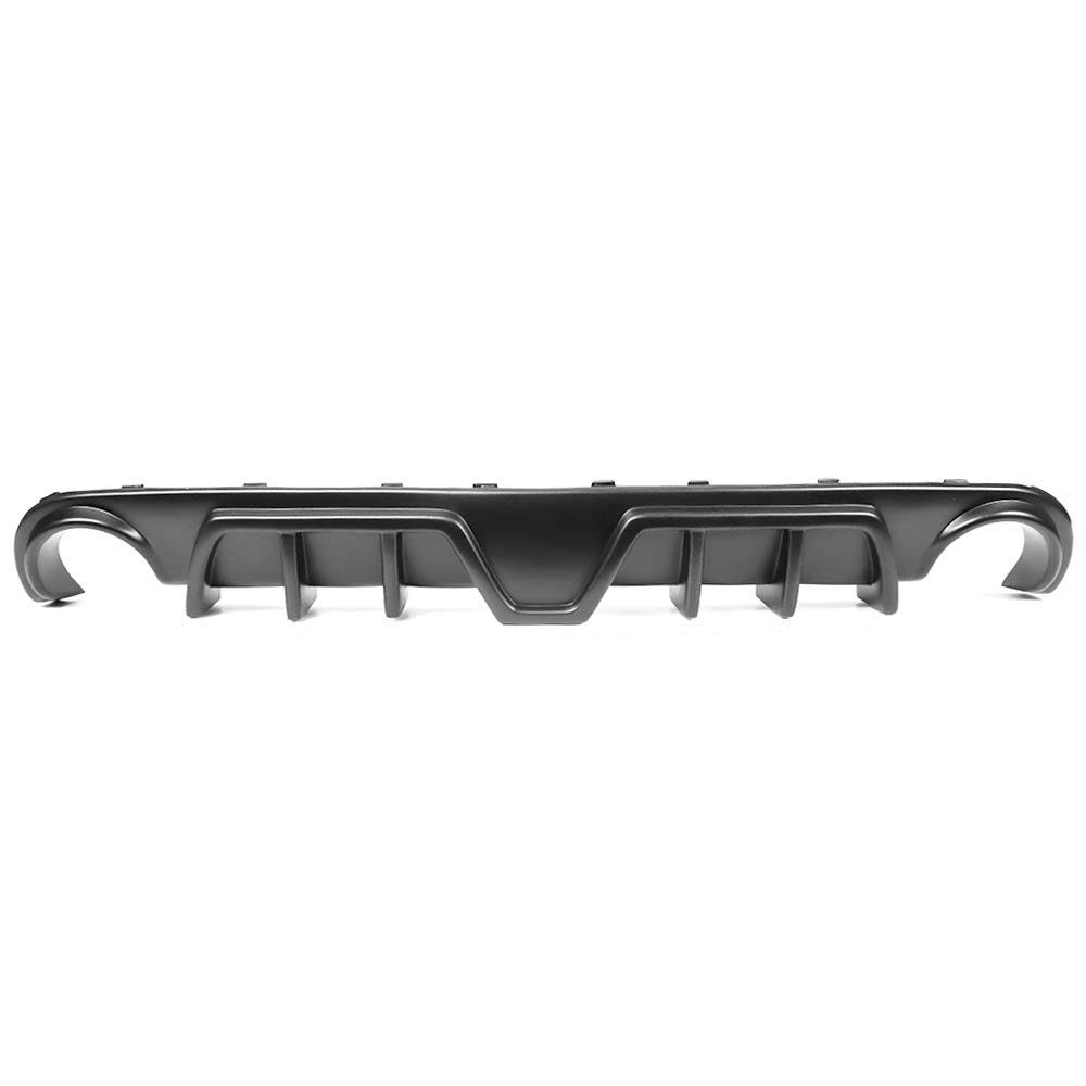 Black Rear Diffuser Bumper Lip Lower Valance O528677