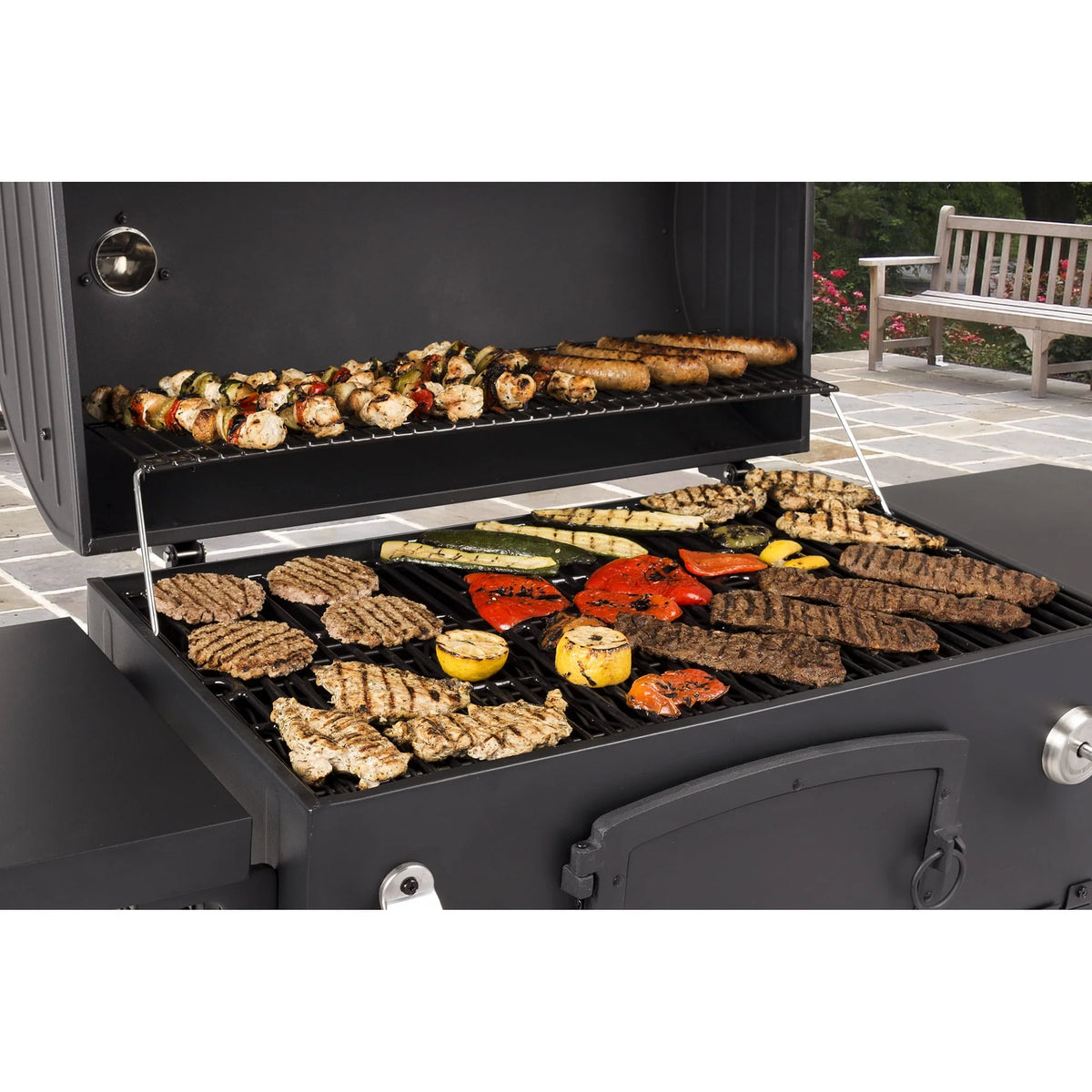 X-Large Heavy-Duty Charcoal Grill E349