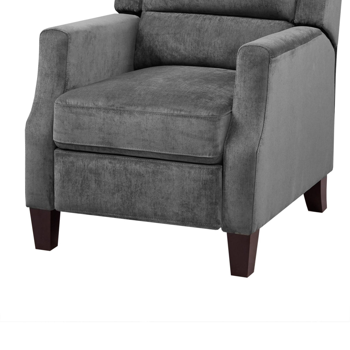 Grey Push Back Recliner B283