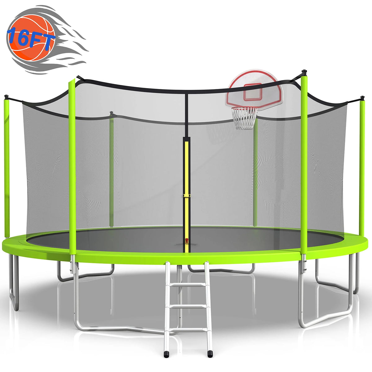 12FT Round Trampoline with Enclosure U197