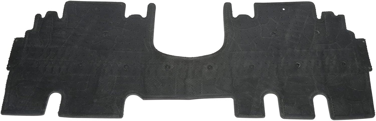 Black Rubber Floor Mat for Jeep Wrangler 4-Door 3-Piece X975070