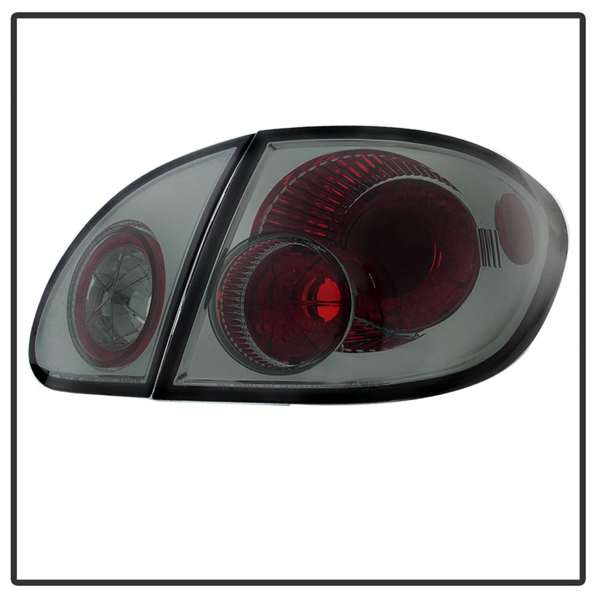 Smoke Euro Style Tail Lights for Toyota Corolla 03-08 F632192