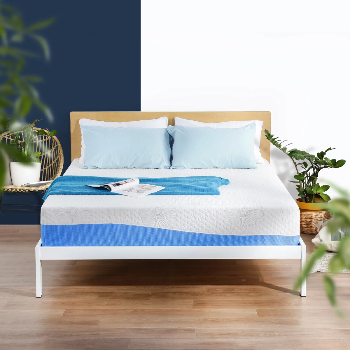 10 Inch Gel Memory Foam Mattress U49370